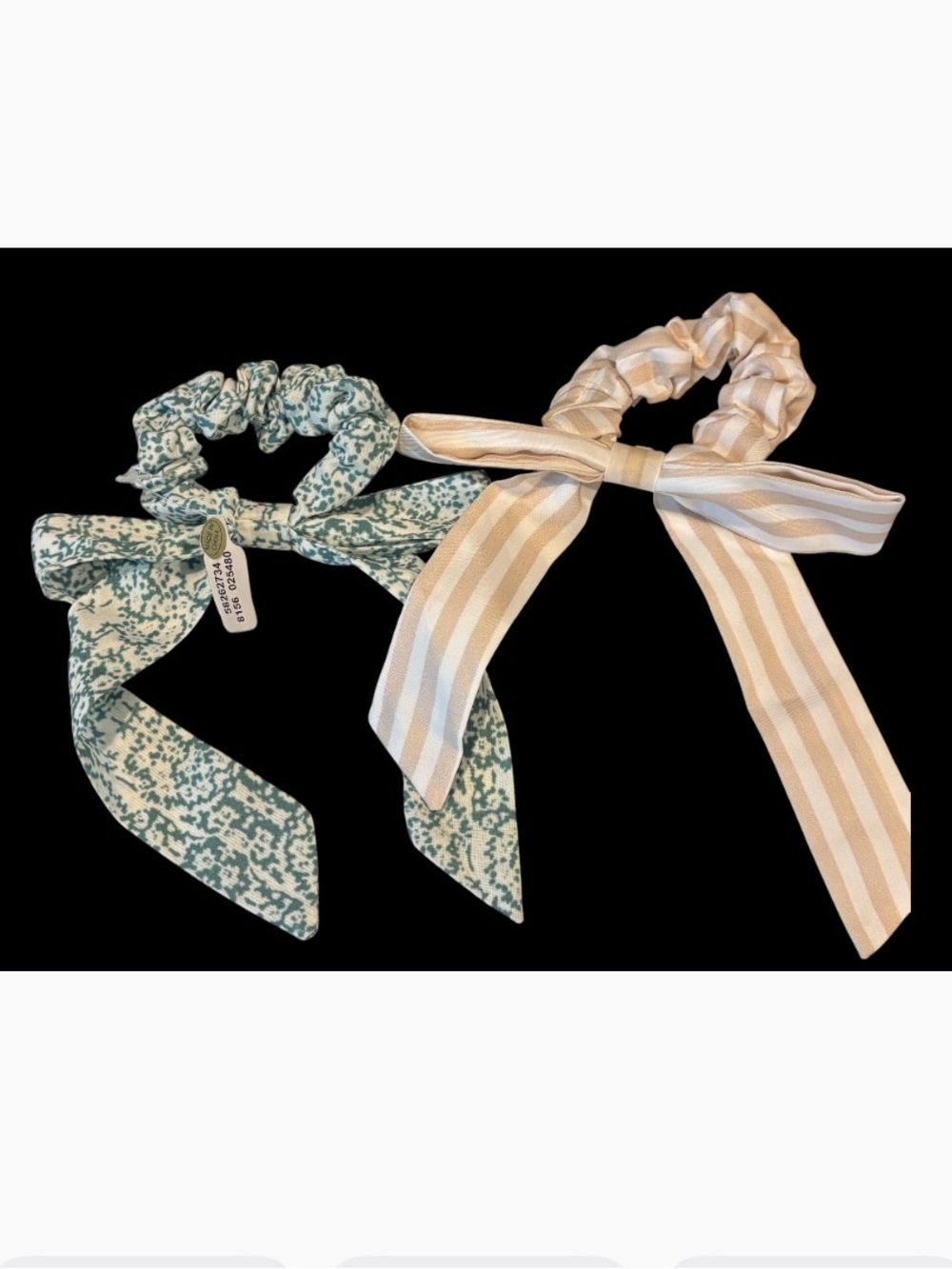 Free People Scrunchie Bow Set NWT